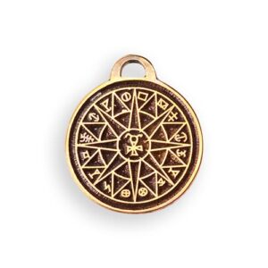 Амулет Защитный "Талисман Меркурия" (2.5х2.5см, Металл)